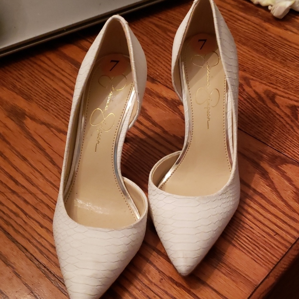 Off white heels